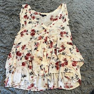 American eagle sleeveless blouse